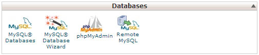cPanel Databases