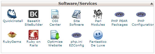 cPanel Software and Services